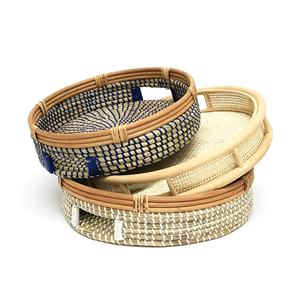 Plateaux de présentation en herbe de mer, plateau à bijoux en herbe de mer artisanal de qualité supérieure pour bague, collier, montre - Product Image 6