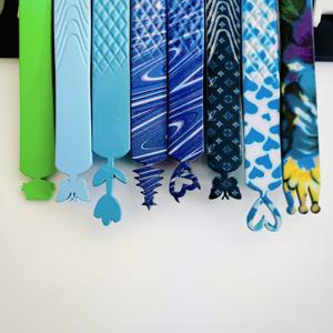 Pinzas de pestañas inferiores de calidad superior para extensión de pestañas Pinzas sostenibles de acero inoxidable de 45 60 90 grados con logotipo personalizado - Product Image 3