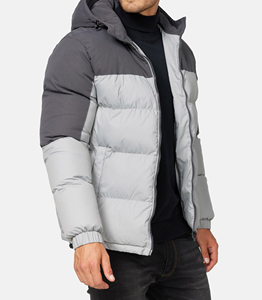 Chaqueta Acolchada de Diseño Ligero de Dos Colores, con Protección Facial Completa, Resistente al Agua y con Marca Personalizada, Chaquetas para Hombre - Product Image 2