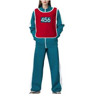 Nouvelle collection hiver 2025 : Ensemble de survêtement polaire respirant imprimé pour femme – Sweat à capuche et pantalon couleur unie, pull à capuche + pantalon élastique - Product Image 5