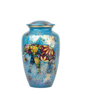 Urna de cremación hecha a mano para cenizas humanas Urna de entierro personalizada grande para cenizas de perros - Product Image 5