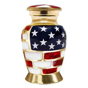 Urnas de cremación de estilo Floral turquesa, urna blanca ligera hecha a mano para adultos y mascotas, urnas de recuerdo para cenizas de entierro conmemorativo - Product Image 2