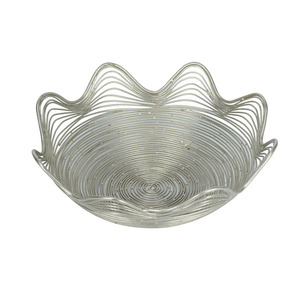 Decoración de mesa de lujo de alta calidad, cuenco colgante multiusos decorativo para el hogar, cesta de frutas de moda, artículos de cena, sopa para el hogar - Product Image 3