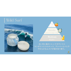 ของตกแต่งบ้านทำมือจากขี้ผึ้งถั่วเหลือง Wild Surf  แบบแขวนผนัง เป็นมิตรกับสิ่งแวดล้อม - Product Image 3