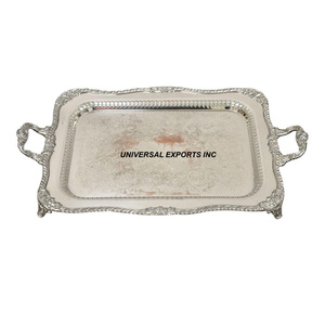 Bandeja de chocolate decorativa redonda, plato de chocolate hecho a mano de calidad superior, bandeja de chocolate elegante nueva y clásica - Product Image 4