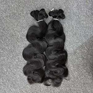 Vague de corps en cheveux de trame, cheveux 100% humains, cheveux bruts cambodgiens un donneur - Product Image 1