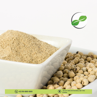 Poivre Blanc Pâle de Qualité Supérieure de l'Île de Sulawesi, Naturel AD MASALA, pour Cuisine et Barbecue, Séché, Brut, Global Agro Komoditi 25kg