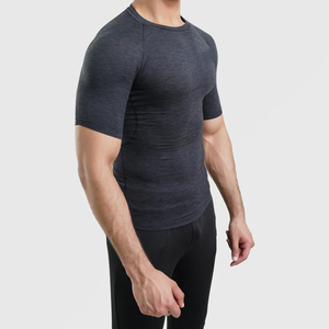 Custom Printed <b>Men's</b> Gym T-<b>Shirt</b> Quick Dry Sports Blank <b>Compression</b> <b>Shirt</b> Muscle Bodybuilding Training Top <b>Compression</b> <b>Shirt</b> <b>Men</b> - Product Image 4