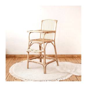 Silla alta de ratán hecha a mano para bebés y niños pequeños, sillas de alimentación personalizadas, venta al por mayor - Product Image 1