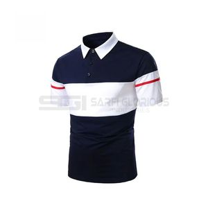 Polos para hombre con logotipo personalizado, camisa de lujo de alta calidad para hombre, ropa deportiva, polos de manga corta de algodón y poliéster 100% - Product Image 3