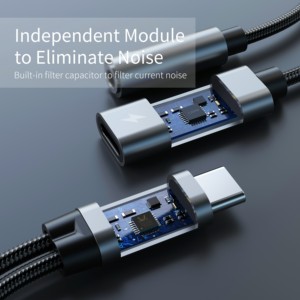 Adaptador <span class=keywords><strong>de</strong></span> Audio Tipo C a 3.5 mm, Cable USB C a Conector para Auriculares <span class=keywords><strong>de</strong></span> 3.5 mm para Samsung Galaxy S24 Ultra + A54 A34, <span class=keywords><strong>iPhone</strong></span> 16, Google Pixel <span class=keywords><strong>8</strong></span> Pro 9, Laptop - Product Image 4
