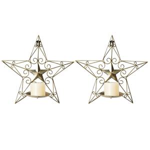 Classic Metal Wall Hanging <b>Candle</b> Holder Designed For Timeless Interior Decor And Traditional Wall Styling - Product Image 5