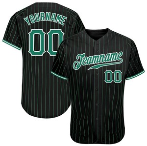 Maillot de baseball par sublimation, impression par transfert thermique, maillots de baseball entièrement personnalisés, vêtements d'équipe, 100% polyester respirant - Product Image 4