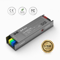 Alimentation à découpage LED 12V 24V LS-400W 100% pleine puissance, transformateur AC/DC ultra-mince avec certifications CE RoHS pour éclairage LED et CCTV