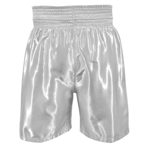 Pantalones cortos de boxeo de cintura alta personalizados de primera calidad 100% poliéster ligero transpirable para entrenamiento y competición ajuste profesional - Product Image 6