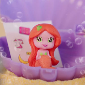 Sbabam alta calidad Shell sirena 3D estatuilla materiales plásticos juguete para niños mochila - Product Image 6