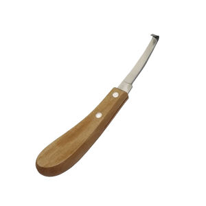 Herramientas de Herrador de Fabricación Propia, Cuchillo para Cascos de Acero Inoxidable, Reutilizable, Duradero, Hecho a Mano, Tamaño Personalizado para el Cuidado de Cascos de Caballos, Veterinario - Product Image 1