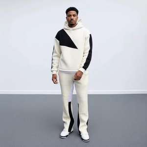 Nouveaux survêtements élégants pour hommes, surdimensionnés, respirants, jogging pour hommes, survêtements deux pièces pour hommes en vente en gros - Product Image 4