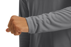 Logotipo personalizado Camisas de pesca de manga larga Impermeable UPF50 + Protección solar Sudadera con capucha Ropa de pesca - Product Image 6