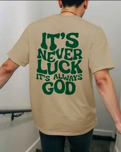 Camiseta de Hombre de Algodón Pima, Cuello Redondo, Corte Regular, Tejido Grueso de 300 GSM, Impresión Digital Personalizada, Secado Rápido - Product Image 5