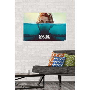 Póster de la Serie de TV de Netflix Outer Banks, Impresión Digital en Lienzo, Gráficos Acuáticos, Banderas y Pancartas - Product Image 1