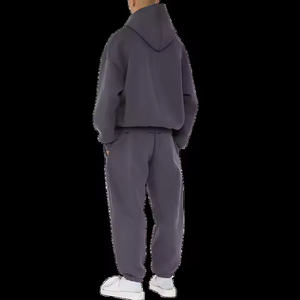 ชุดจ็อกเกอร์มีฮู้ดพิมพ์ลายพัฟเฮฟวี่เวทโลโก้ออกแบบได้ตามต้องการสำหรับฤดูหนาว2025 - Product Image 4