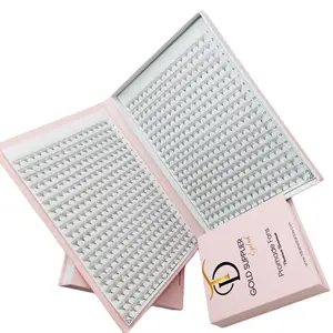 TD Lashes - Promade XXL Tray 40 Lines 18D Synthetic Hair Hand Made With Custom Logo Packaging Box High Quality /sustainable