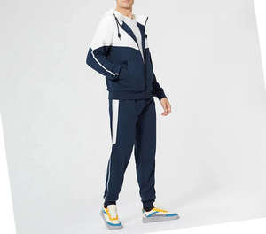 Movatextile ชุดกีฬาสำหรับผู้ชายดีไซน์ใหม่ชุดวอร์มผ้าคอตตอน100% เรียบระบายอากาศเข้ารูป - Product Image 3