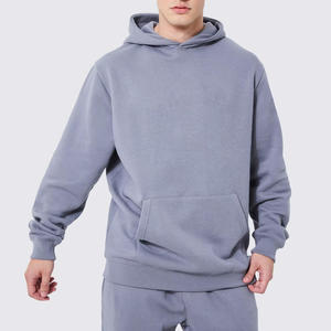 Conjunto Deportivo de Algodón 100% Transpirable con Logotipo Personalizado para Hombre, Talla Grande, Pantalones y Sudadera con Lavado Ácido, Superventas para Invierno 2026 - Product Image 6