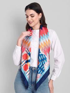 Écharpe en satin personnalisée en gros avec service d'étiquetage de marque pour la promotion publicitaire et les cadeaux d'entreprise - Product Image 2