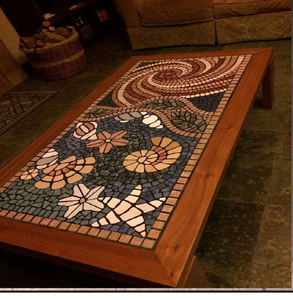 Combining natural <b>wood</b> textures with durable epoxy, this <b>rustic</b> live edge <b>dining</b> <b>table</b> is available at wholesale prices. - Product Image 3