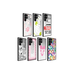 Coque de protection pour appareil photo en silicone PC à motif miroir de luxe JoieCreatif Mirror Series pour Samsung Galaxy S22 Ultra Cool - Product Image 2