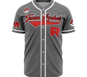 Camisetas de Béisbol Sublimadas Personalizadas al por Mayor, Transpirables, de Secado Rápido, Resistentes a la Decoloración, con Impresión Completa para Ligas - Product Image 1