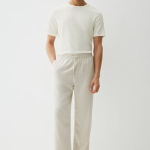 เสื้อยืดโอเวอร์ไซส์สำหรับผู้ชายเสื้อลำลองสีพื้นสำหรับผู้ใหญ่ - Product Image 4