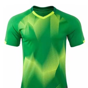 เสื้อฟุตบอลและชุดยูนิฟอร์มผู้ชายแฟชั่นใหม่ปี 2026 พร้อมกางเกงขาสั้น สีและโลโก้สั่งทำได้ ระบายอากาศ แห้งเร็ว ผลิตจากโพลีเอสเตอร์ 100% - Product Image 3