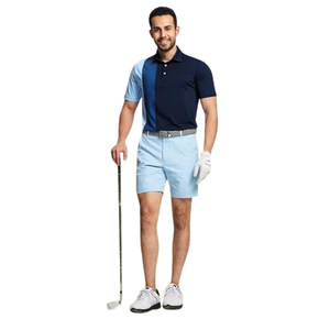 Polo Premium para Hombre, Bloques de Color, Manga Corta, Transpirable, Atlético, para Golf, Informal, para Verano - Product Image 4