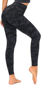 <b>Women's</b> High-Waisted Yoga Pants Solid <b>Pattern</b> Athletic Workout Running Gym <b>Leggings</b> Low MOQ Factory <b>Leggings</b> - Product Image 3