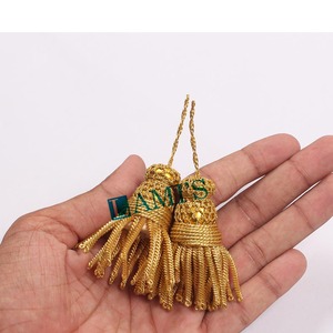 Borla decorativa al por mayor/Borlas de lingotes Accesorios/Borla de lingotes de oro - Product Image 5