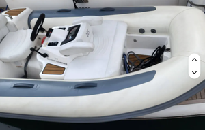 Bateaux de pêche d'occasion 2023 Williams Tenders Turbojet 285 3m 90cv avec annexe et bateau à moteur Rotax 903, vente flash, jet-boats avec remorque - Product Image 3