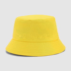 Sombreros de cubo con bordado de logotipo personalizado de alta calidad para hombres Patrón sólido de moda de verano con decoración lavada - Product Image 6
