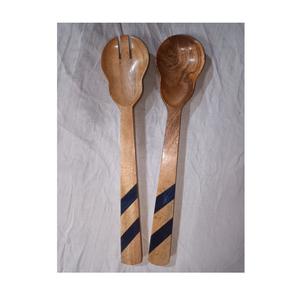 Cuchara larga de madera con esmalte brillante para el hogar a bajo costo para la venta cuchara de cubiertos de madera de tamaño personalizado para vajilla - Product Image 5