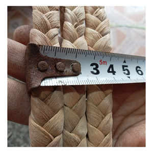 Cuerdas trenzadas de jacinto de agua hechas de hojas de jacinto de agua ideales para proyectos de arte y artesanía, la mejor cuerda de jacinto de agua de venta - Product Image 1