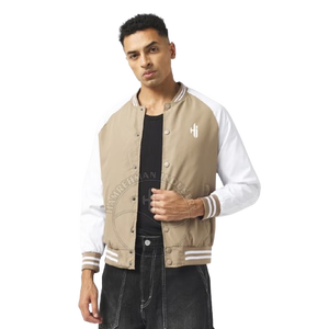 Best Selling Chenille Embroidery Streetwear Customized Logo High Quality Baseball College Men's Varsity - Product Image 3