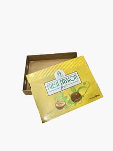 OEM 25*25*5cm cartón corrugado plegable rectángulo maracuyá cajas de papel rígido materiales reciclados para uso agrícola papel - Product Image 4