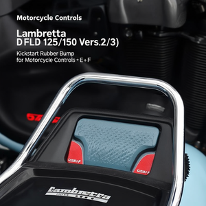 Lambretta D/LD 125/150 (Vers.2/3) Caoutchouc de démarreur pour commandes de moto + E + F - Product Image 3