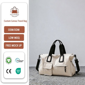 Borsa da Palestra in Tessuto Oxford di Alta Qualità con Design Elegante e Marchio Privato, Borsa da Viaggio Multifunzionale Portatile con Ampia Capacità - Product Image 1