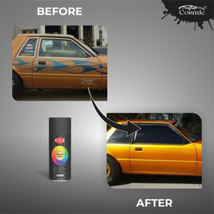 Peinture émail dorée 500 ml la plus vendue pour retouche de carrosserie automobile, disponible à prix compétitif pour voitures, camions et motos - Product Image 6