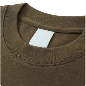 Camiseta de doble capa para hombre, ropa de calle cómoda, camisetas de doble capa, precio al por mayor, camiseta de doble capa para hombre - Product Image 3