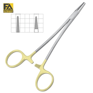 Portaagujas Quirúrgico Recto con Mordaza Dentada para Cirugía General, Instrumento Manual con Certificación CE ISO13485 - Product Image 3