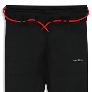 Kimono de Jiu Jitsu Brasileño Negro y Rojo, Premium, Ligero, Tejido Pearl Weave, Chaqueta y Pantalones Ripstop para Entrenamiento de Alto Nivel - Product Image 5